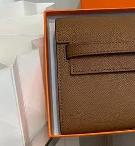 Кошелёк, длинная маленькая clutch сумка, новая коллекция, средняя длина, натуральная кожа