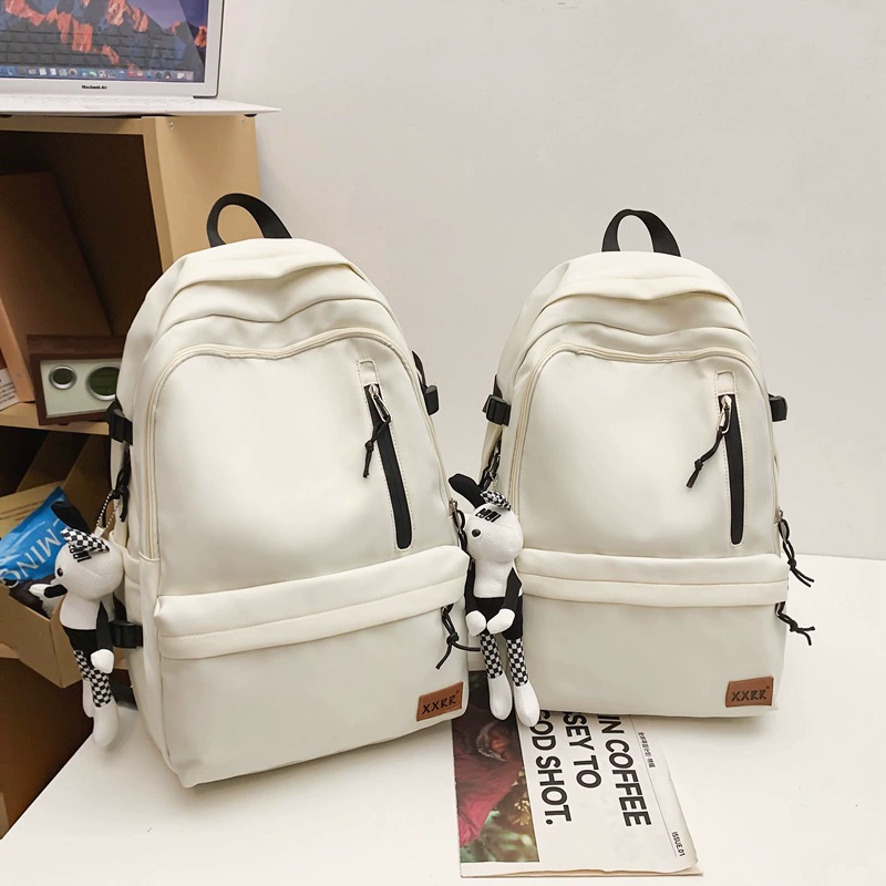 Fashionable capacious backpack, shoulder bag for leisure