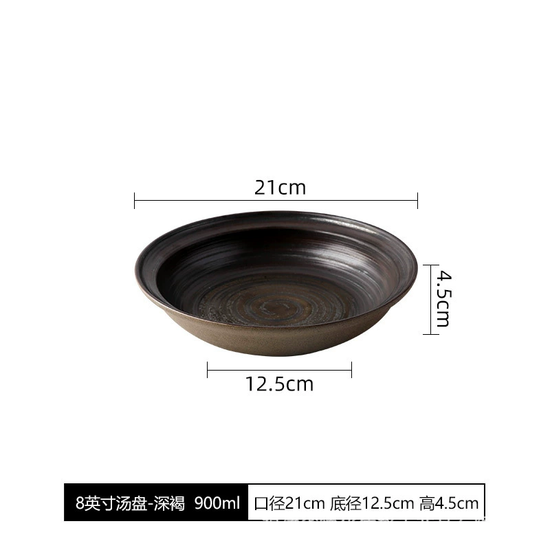 plate creative retro crusted тао west food date vegetable salad poor noodle cabbage straw hat soup displate display