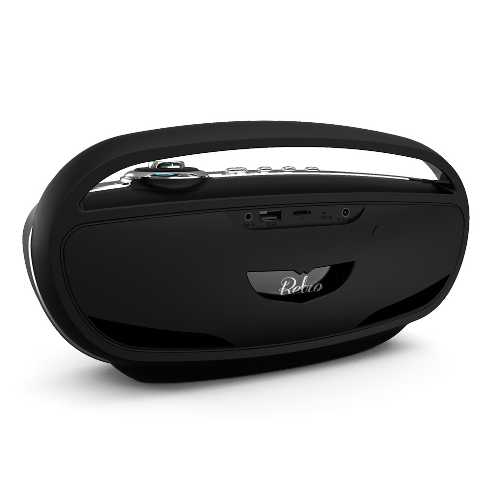 Radio FM subwoofer Bluetooth audio hogar portátil Bluetooth altavoz nostálgico retro estéreo de audio inalámbrico