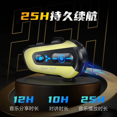 Cross-Border N3X Helmet Bluetooth Headset Motorcycle Helmet Headset