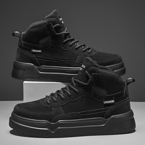 Men's High Top Skate Sneakers Comfortable Breathable