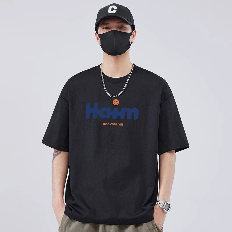 【블랙】오렌지 웃는 얼굴