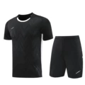 ND06 Black Shorts Set