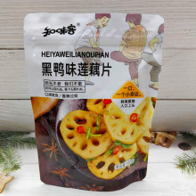 香辣黑鸭味莲藕片独立包装开袋即食脆藕酱卤味素菜下饭菜蔬菜零食