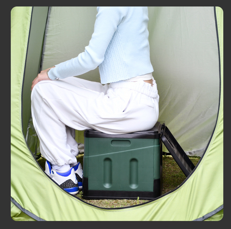 Outdoor Toilet Car Portable Mobile Toilet Foldable Odor-proof Toilet for Adults and Children Self-driving Camping Emergency