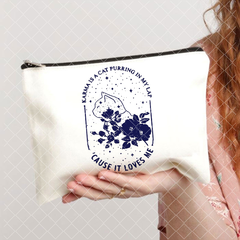 Taylor Music Swift álbum impreso lienzo cosmético bolsa monedero de la moneda de las mujeres bolsa de lápiz transfronterizo comercio exterior