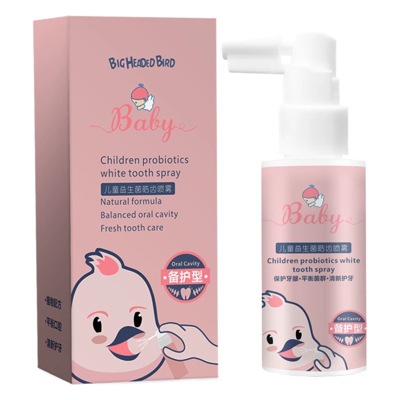 Детские пробиотики Спрей для чистки белых зубов Спрей против полости Свежий рот Спрей для зубов Детские оптом оригинальные товары Спрей для рта