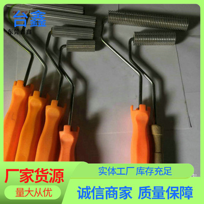 Manufactor supply Stripes Glass Tsunade tool FRP Aluminum resin roller