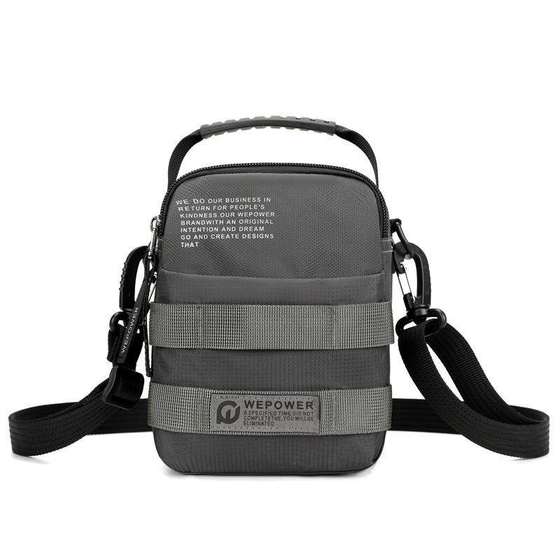 WEPOWER nuevo viaje al aire libre ligero bolso de cintura portátil de moda antiespiraciones bolso de hombro