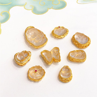 S925�y僽��ˮĭ������������������С���������ִ�diy���Ʒ