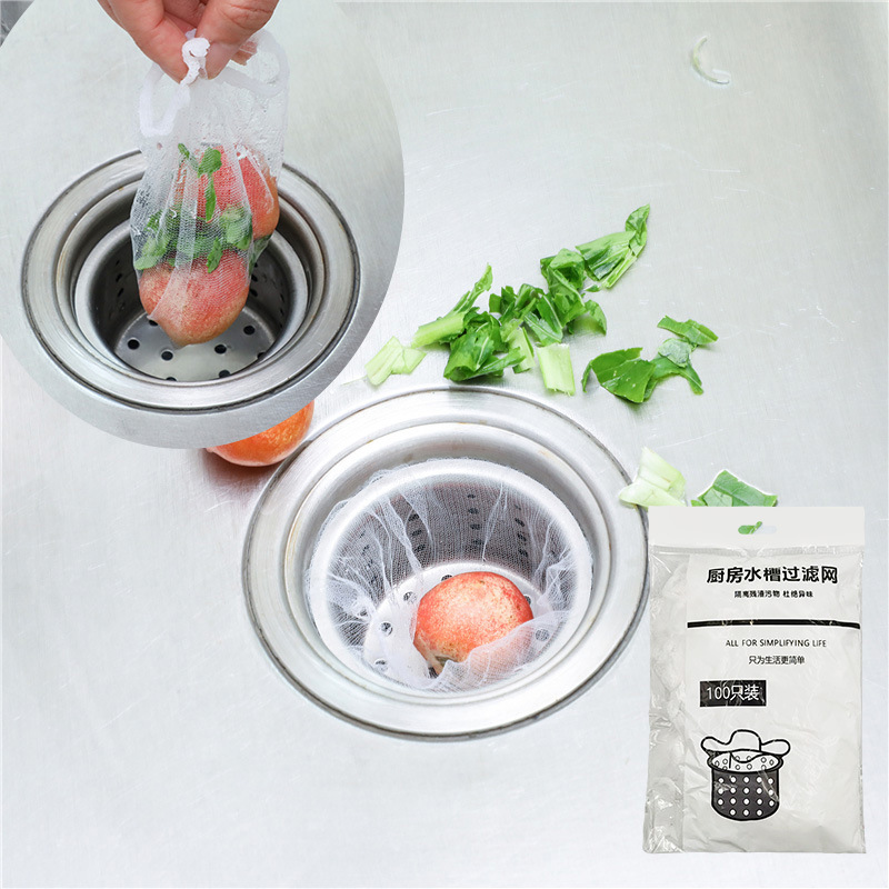 Kitchen sink filter sink sink drain residue garbage bag anti-clogging vegetable basin water bag water cutting bag