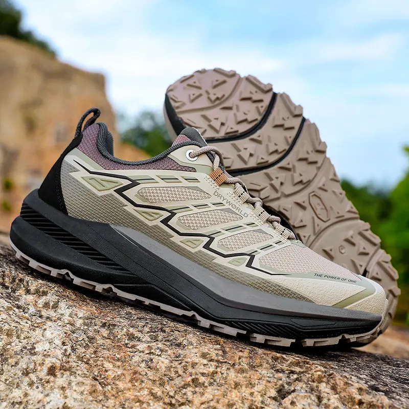 Juvode Couple's Youth Outdoor Hiking and Mountaineering Shoes, Wear-Resistant Sports Large-Size Running Shoes, Live Broadcast Brand In-Stock Men's Shoes