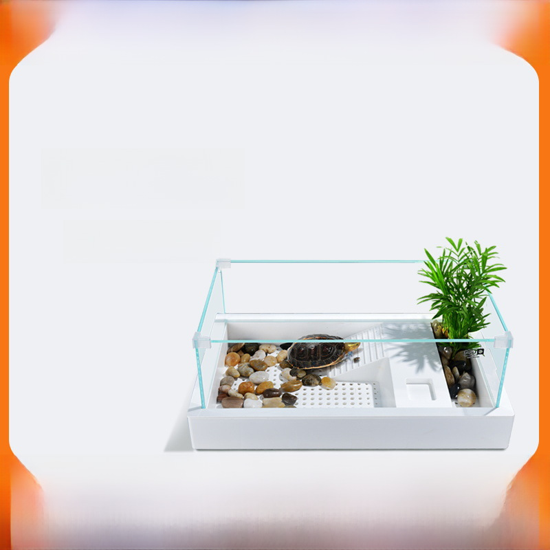 Mini turtle tank landscaping
