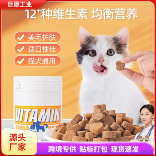 cat multivitamin freeze-dried lecithin dog nutrition cream special vitamin B for pet cat hair prevention