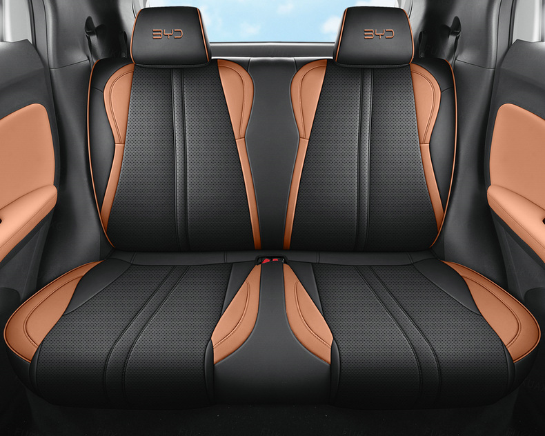 New Seagull Full Leather Car Seat Cushion for All Seasons, Left-Hand Drive Overseas Right-Hand Drive Seat Cover, Cross-Border Full-Cover Car Seat Cushion