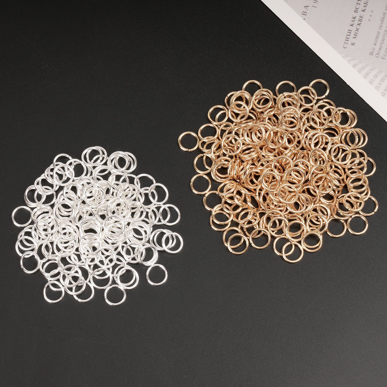 Diy饰品配件开口圈，适用于苹果Type-c手机防尘塞diy手工创意制作