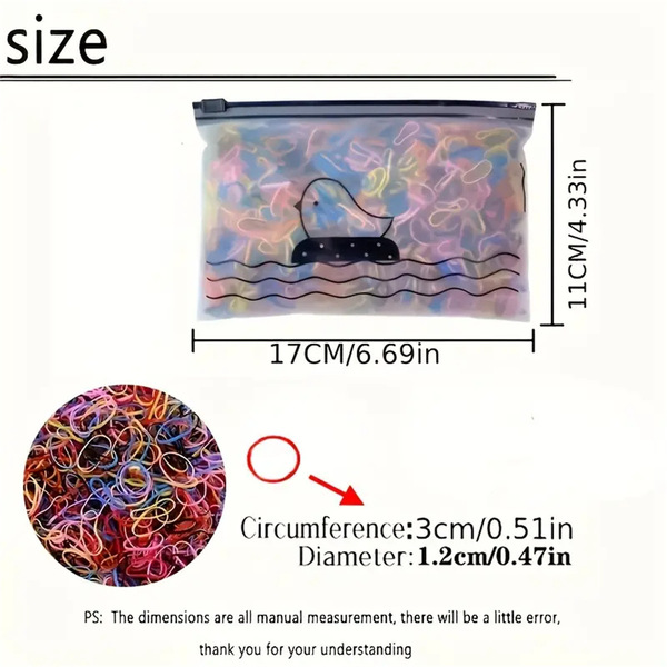 children's disposable small harmless hair rope