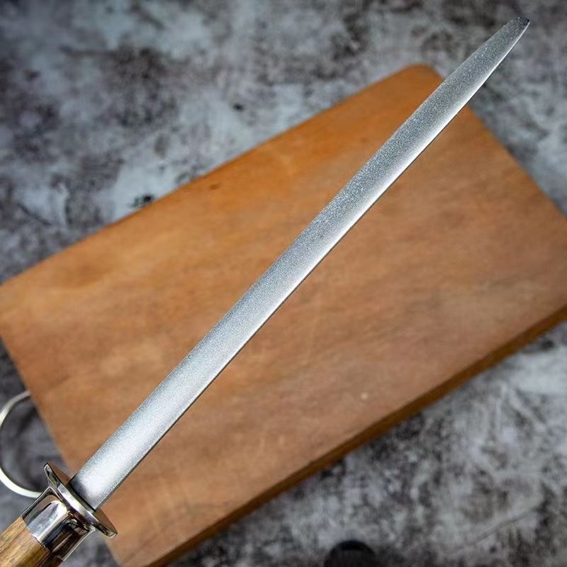 Barras de afilado de diamante carniceras comerciales rápidas afiladoras de cuchillo de cocina domésticas de acero de alto carbono de arena fina artefacto de afiladoras