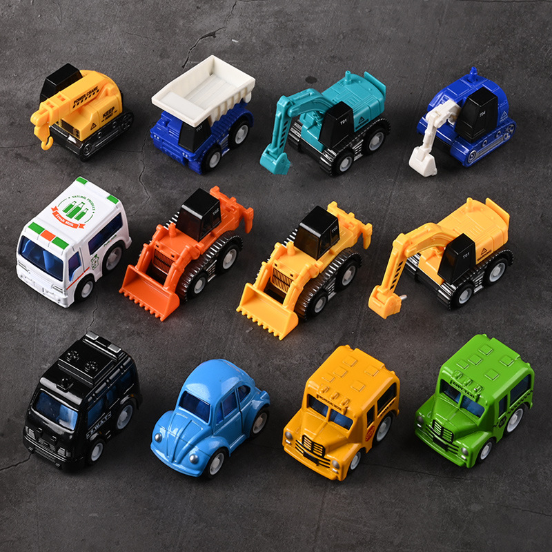 new pattern alloy Mini Toy car Warrior Glide Tin Car Gift box boy Toys Model kindergarten gift