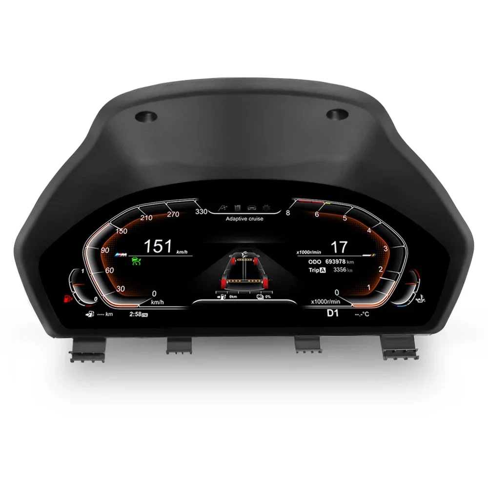 Suitable for Bmw 3 Series, 5 Series, 6 Series, 7 Series, X3, X4, X5, X6, F10, F11, F35 Modified Full Lcd Dashboard