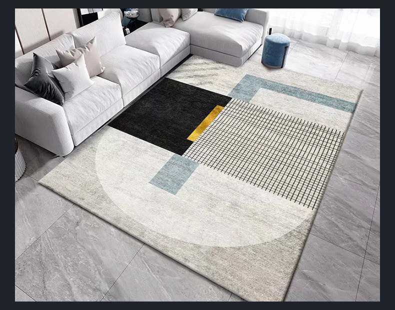 地毯地垫,北欧风地毯,几何地毯,轻奢现代地毯