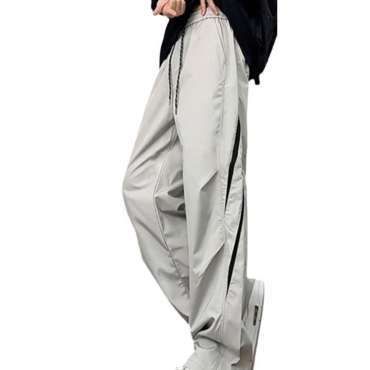 American-style Functional Casual Charge Pants Boys Trendy Brand New Loose Straight High-street Puppies Handsome Outdoor Sports Long Pants