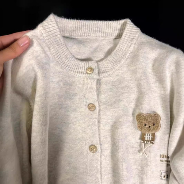 Knitted autumn sweater