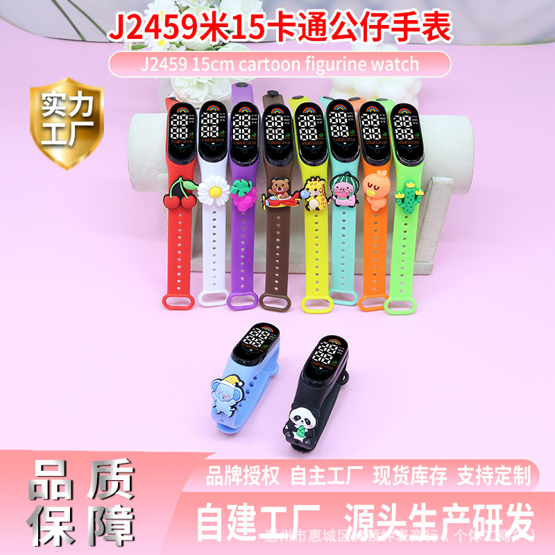 New Foreign Trade Model Mi15 Cartoon Doll Student Electronic Watch, Cute Waterproof Touch Watch, Wholesale in Stock