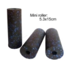 Mini column black + blue dot