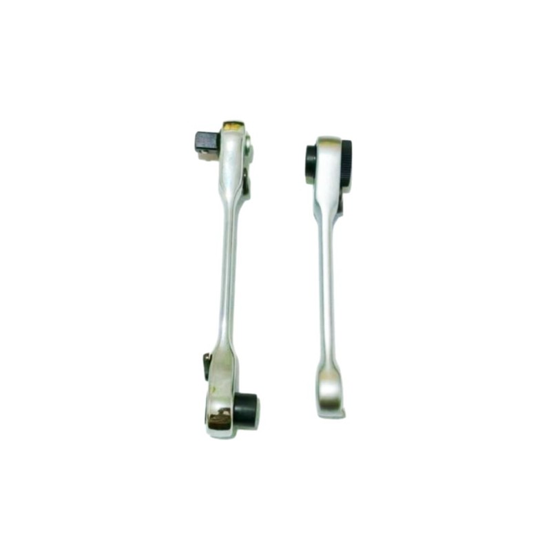 1/4双头棘轮扳手扭力扳手 72齿汽车修理工具 迷你扳手 五金工具|undefined
