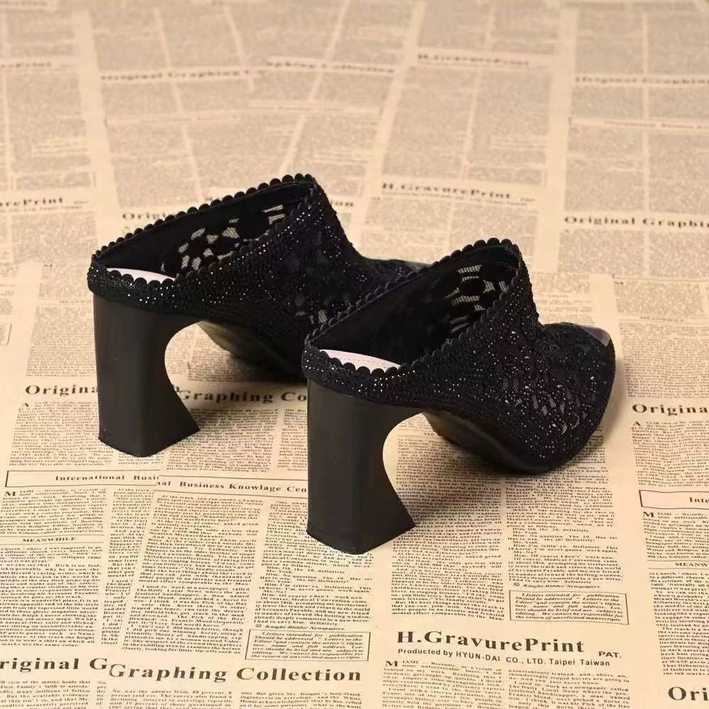 Mesh summer breathable slippers