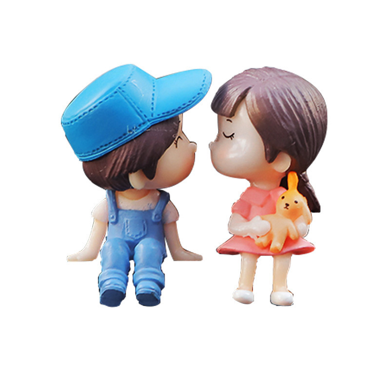 Perfume de automóvil romántico pareja aire acondicionado salida de aire perfumes clip de automóvil fragancia puede agregar perfume pareja creativa adornos