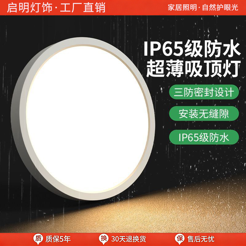 Waterproof Led Ceiling Light for Kitchen, Bathroom, Toilet, Washroom, Balcony, Outdoor Eaves, and Corridor Lighting Waterproof Led Ceiling Light for Kitchen, Bathroom, Toilet, Washroom, Balcony, Outdoor Eaves, and Corridor Lighting