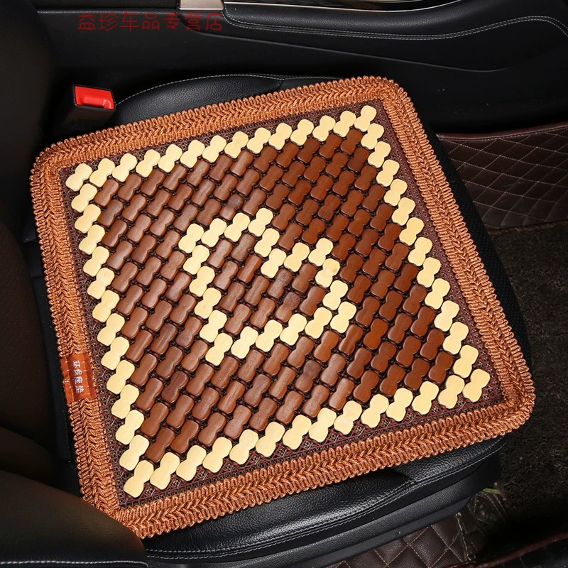 Летняя Автомобильная подушка Классная и дышащая Автомобильная подушка Цельная Подушка Офисная подушка для сиденья Бамбуковая Автомобильная подушка