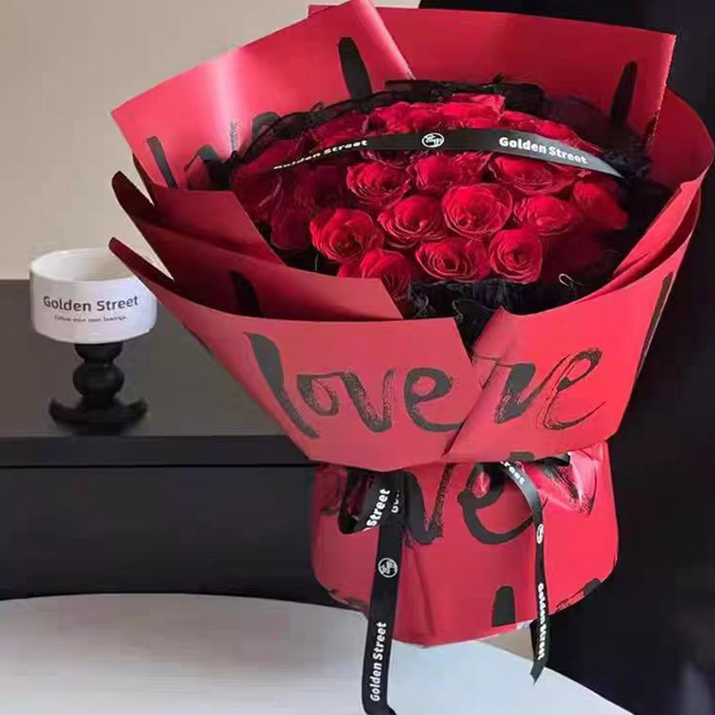 HUAXI YUYIN PAPER LOVE FLORES FLORES FRACKS WAVING WAVING