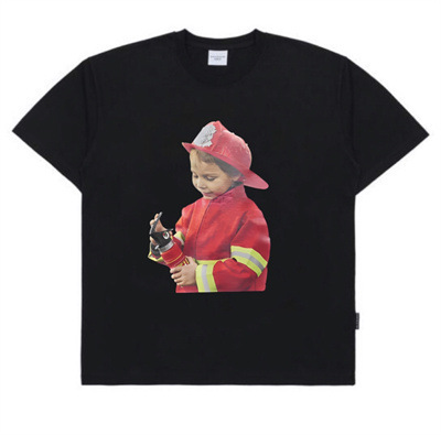 [韓国版] 2025 新韓国 ADLV 半袖ドーナツボーイ Tシャツ純綿ルーズカップルトップ女性用|undefined
