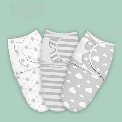 Amazon Baby Swaddling Blanket 100% Cotton Newborn Seasonal Universal Thin Anti-Sleep Start Swaddle Baby Sleep Bag
