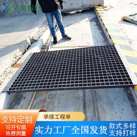 热镀锌钢格板踏步洗车地格栅排水沟盖板格栅下水道网格栅板不锈钢