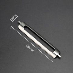 420jステンレス鋼の皮むきの刃の両面の鋸の歯の刃のステンレス鋼の皮むきの刃の果物の刃の部品