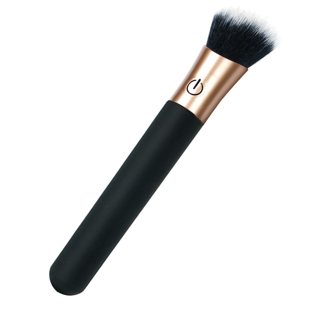 Vibrating Makeup Brush Massager, Discreet Wireless Design, Button Control, PLA Body, 18 cm — detail image 5