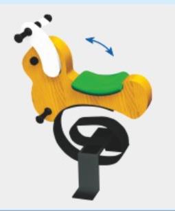 Caballo de Troya al aire libre caballo mecedora para niños individuales y dobles primavera de dibujos animados sacudiendo Yaole instalaciones de entretenimiento Balancín comunitario multifuncional