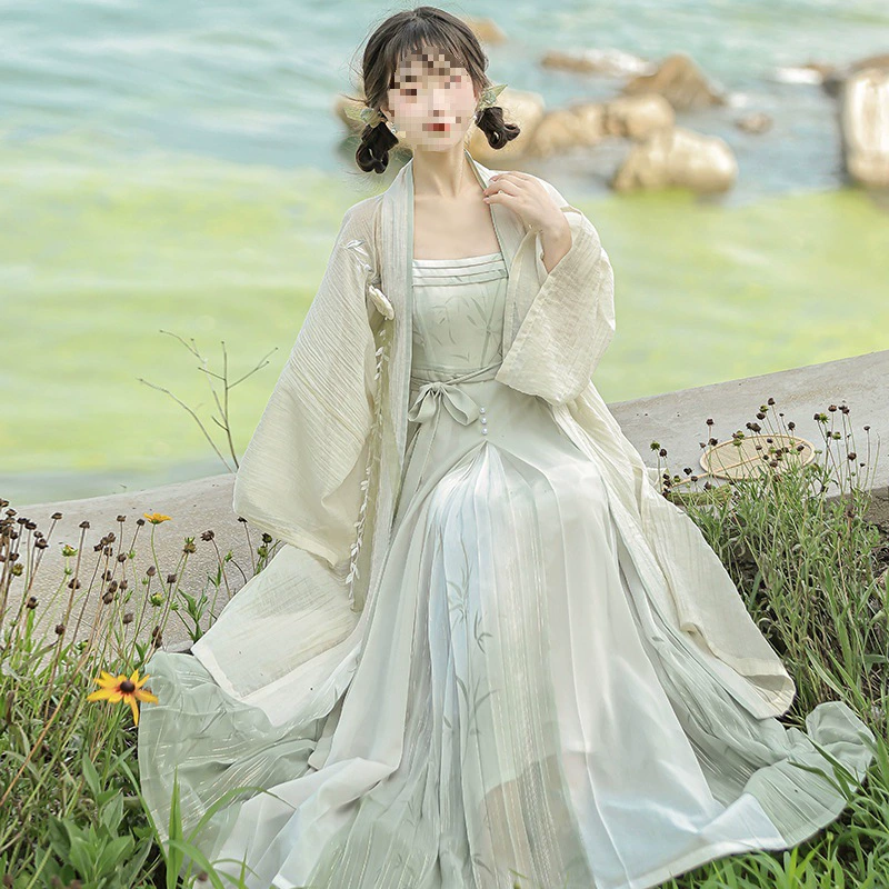 Genuine design Hanfu, set, Chinese style