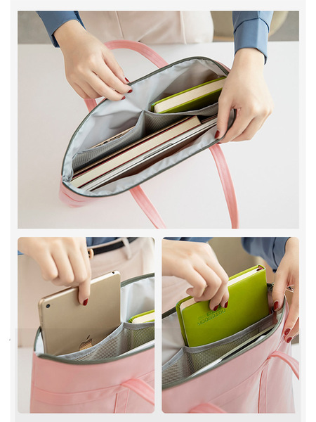 Linen bag for folders