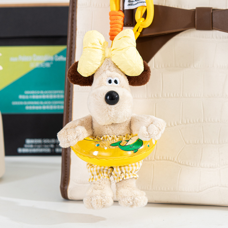 Желтый плавательный круг с бантиком, штаны