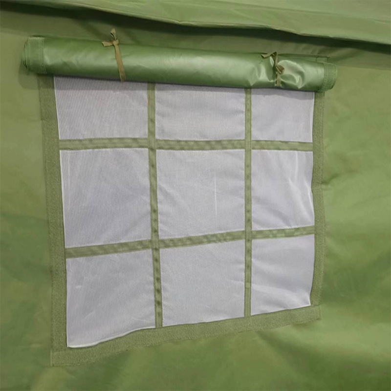 Ingeniería de campo sitio de construcción alivio de desastres lienzo comando de emergencia civil al aire libre engrosada cálida tienda viva a prueba de lluvia