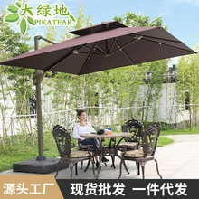 户外伞庭院伞室外花园遮阳伞大型罗马伞露天阳台伞摆摊四方太阳伞