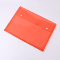 Thickened A3 Transparent Double-Clasp File Bag for Storing Exam Papers, Archive Document Bag, Clear Storage File Pouch