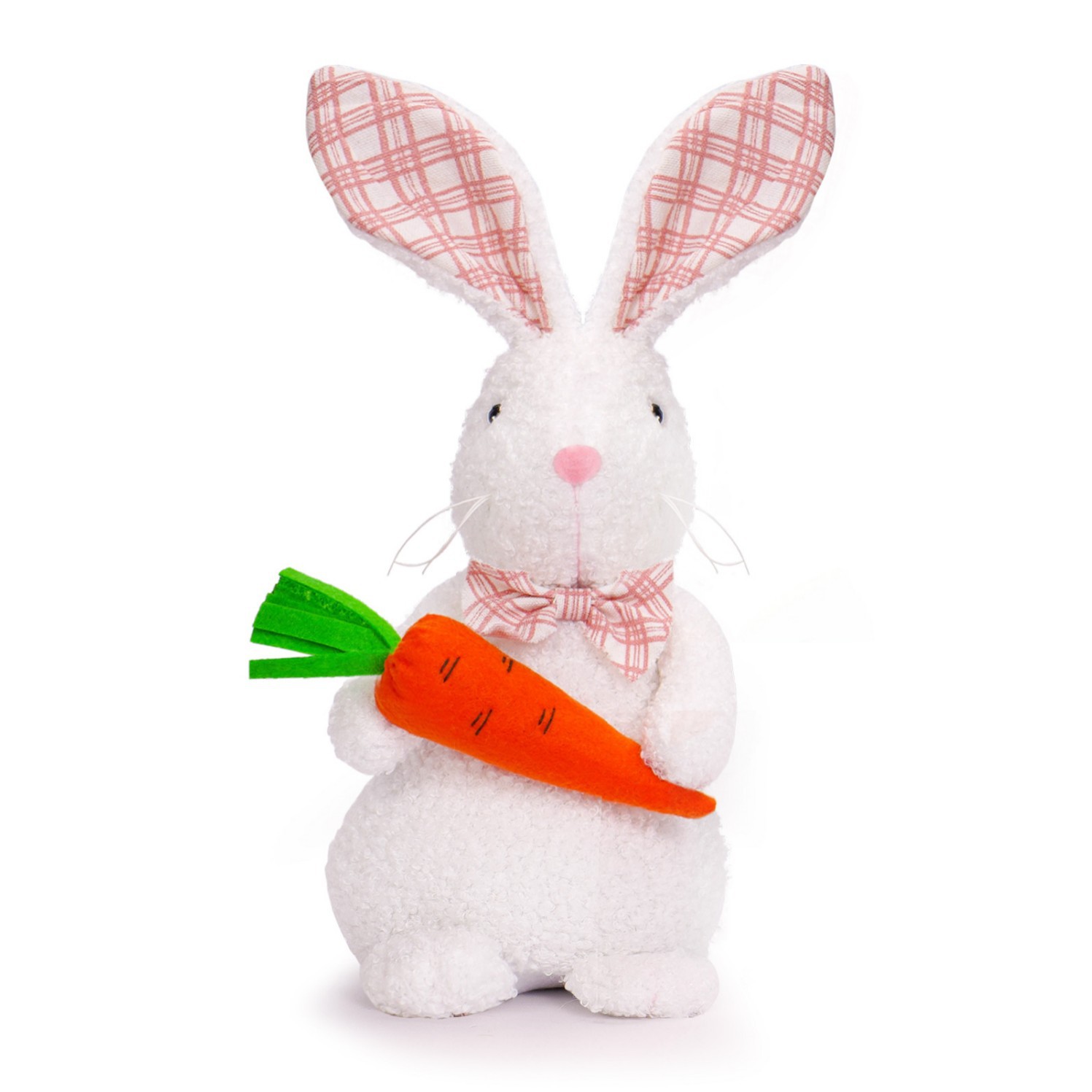 Transfronterizo nuevo conejo de Pascua de pie muñeca Linda muñeca fiesta decoración decoraciones para el hogar