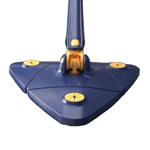 Triangle hand-washing mop, household one-stop cleaning, dry and wet dual-purpose self-twisting water, roof, bathroom, wall cleaning artifact